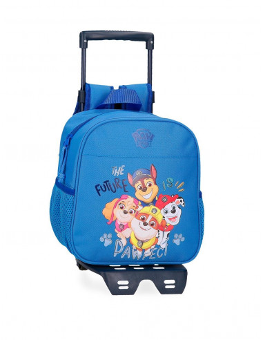 45120T1 ADAPT. BACKPACK  25CM.W/TROLLEY  PAW PATROL THE PLAY